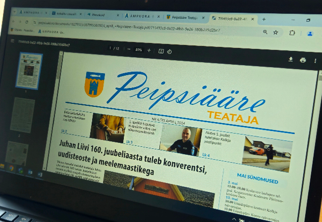 Ilmunud on aprillikuu PEIPSIÄÄRE TEATAJA!.png