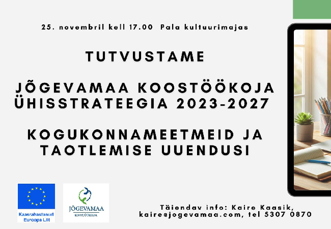Jõgevamaa Koostöökoda kutsub 25. novembril kell 17 infotunnile Pala Kultuurimajja!.png