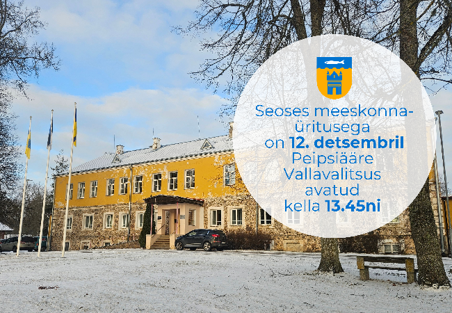 Neljapäeval, 12. detsembril on vallamaja avatud kella 13.45ni.png