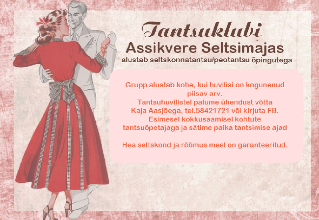 Tantsuklubi Assikvere Seltsimajas alustab seltskonnatantsu õpingutega.png
