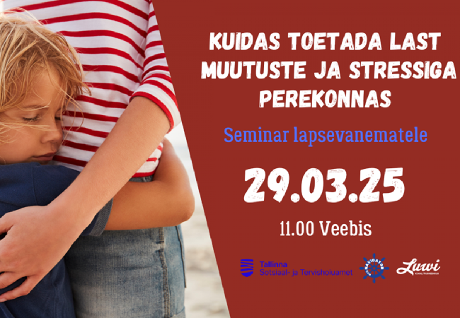Tulemas on koolitus lapsevanematele ning lastega töötavatele spetsialistidele.png