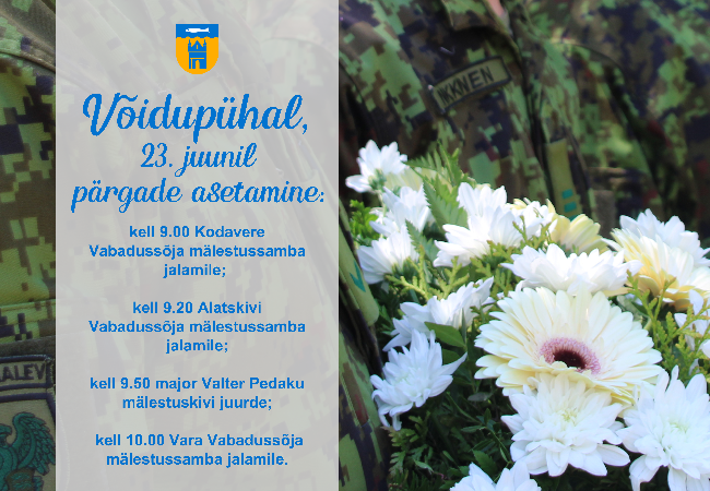Võidupühal pärgade asetamine mälestussammaste jalamitele.png