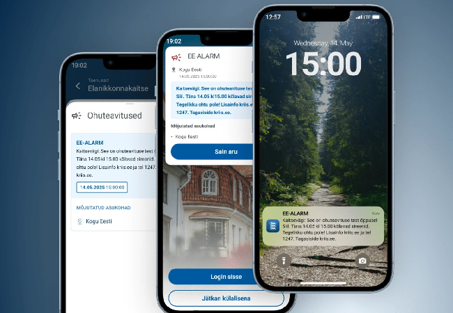 Riik käivitab esmakordselt ohuteavituse terviksüsteemi EE-ALARM.png
